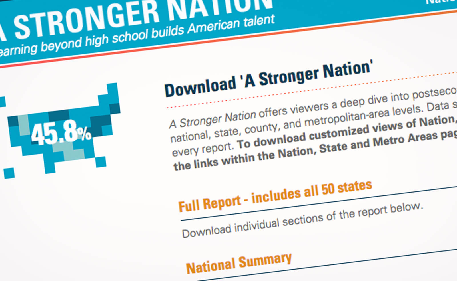 Stronger Nation Report